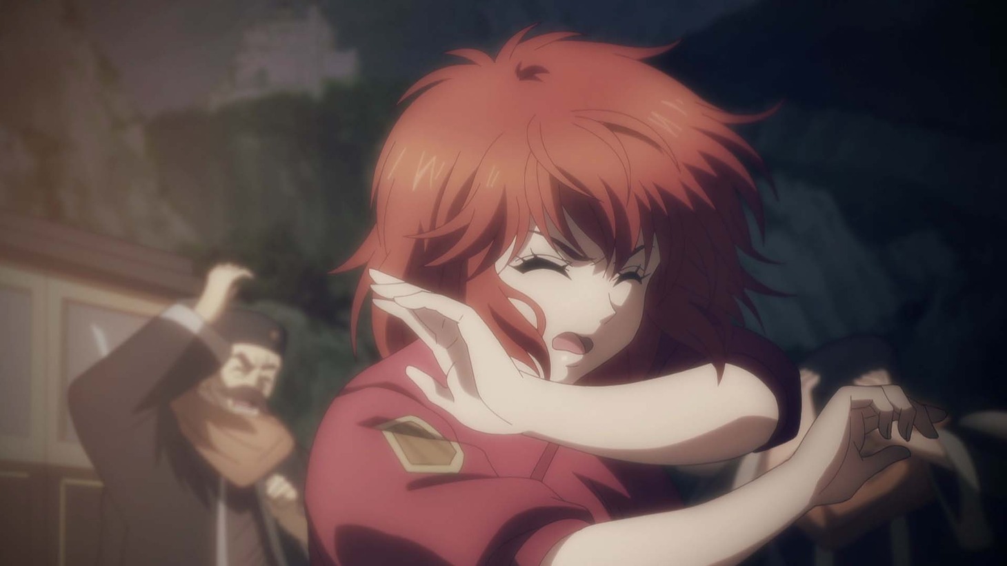 アニメ「BASTARD!!―暗黒の破壊神―」2クール目新PVより。(c)萩原一至/集英社・BASTARD!! 製作委員会