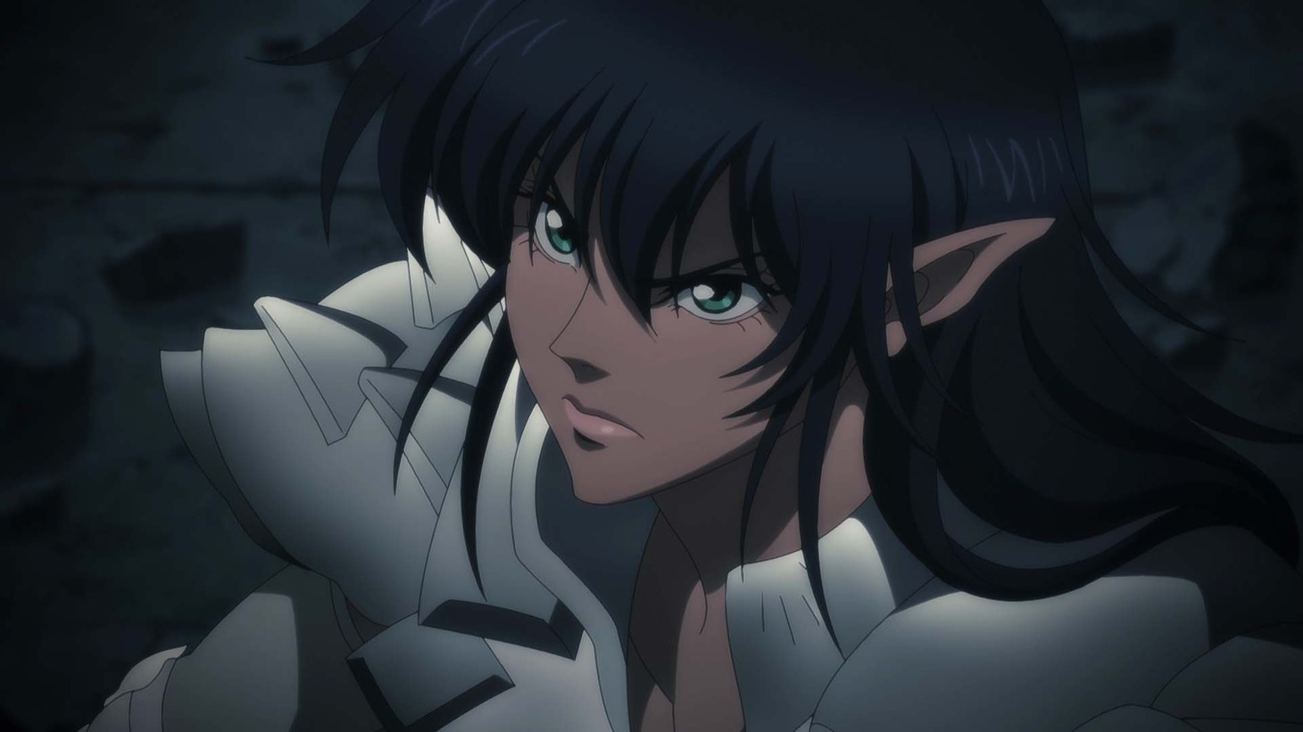 アニメ「BASTARD!!―暗黒の破壊神―」2クール目新PVより。(c)萩原一至/集英社・BASTARD!! 製作委員会