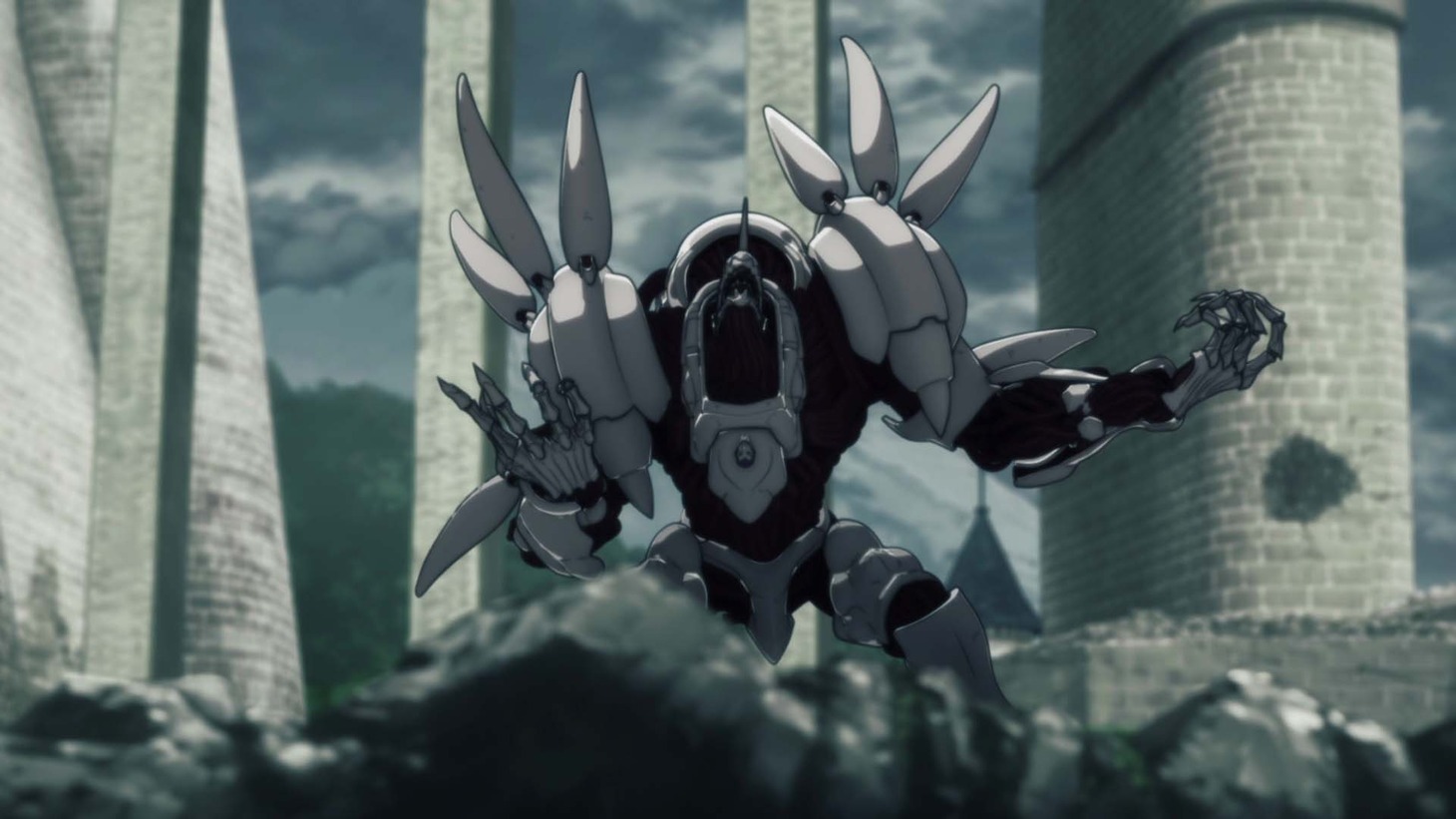 アニメ「BASTARD!!―暗黒の破壊神―」2クール目新PVより。(c)萩原一至/集英社・BASTARD!! 製作委員会