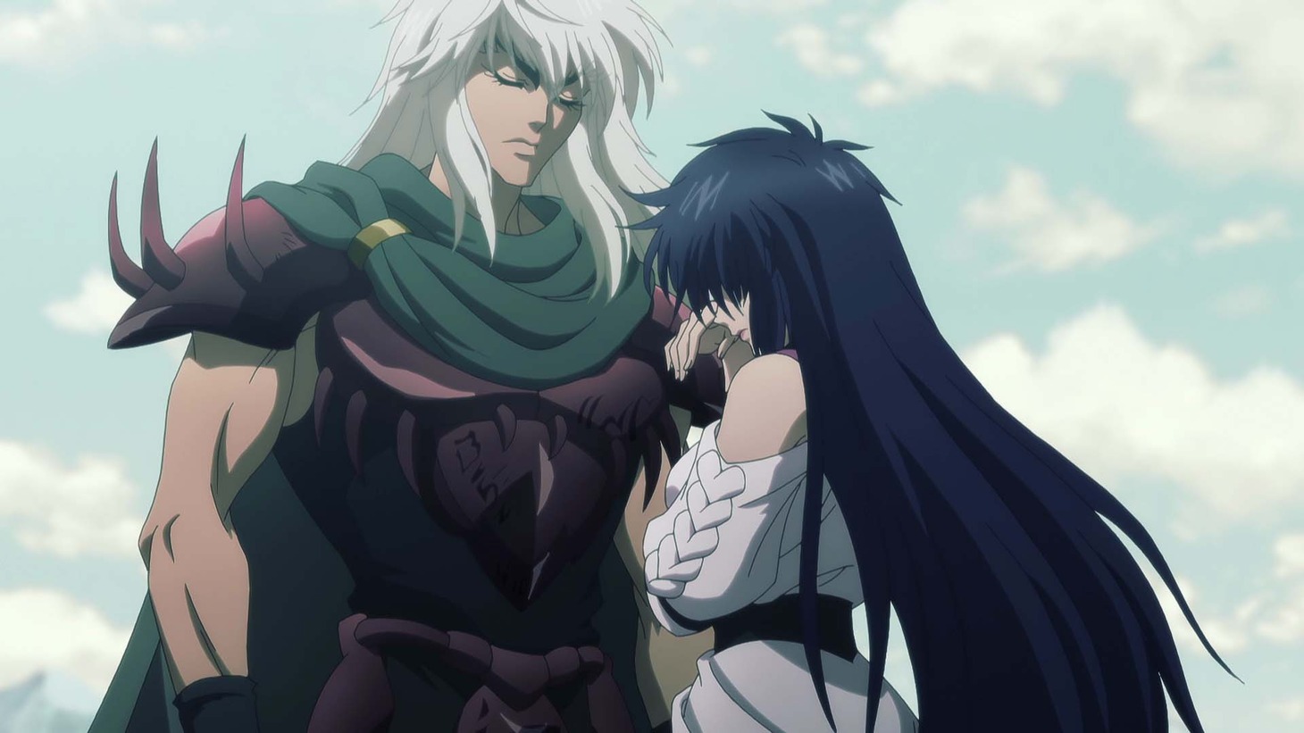 アニメ「BASTARD!!―暗黒の破壊神―」2クール目新PVより。(c)萩原一至/集英社・BASTARD!! 製作委員会