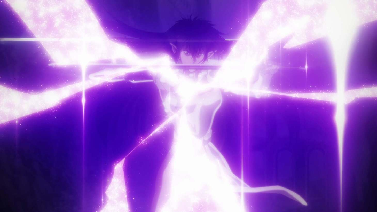 アニメ「BASTARD!!―暗黒の破壊神―」2クール目新PVより。(c)萩原一至/集英社・BASTARD!! 製作委員会