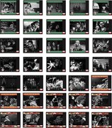 ガムの包み紙のデザイン一覧（全35種）。 (c)吾峠呼世晴／集英社・アニプレックス・ufotable