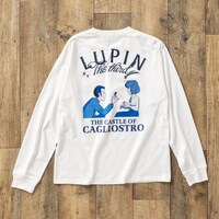「カリオストロの城 長袖Tシャツ フラッグ オフホワイト」
