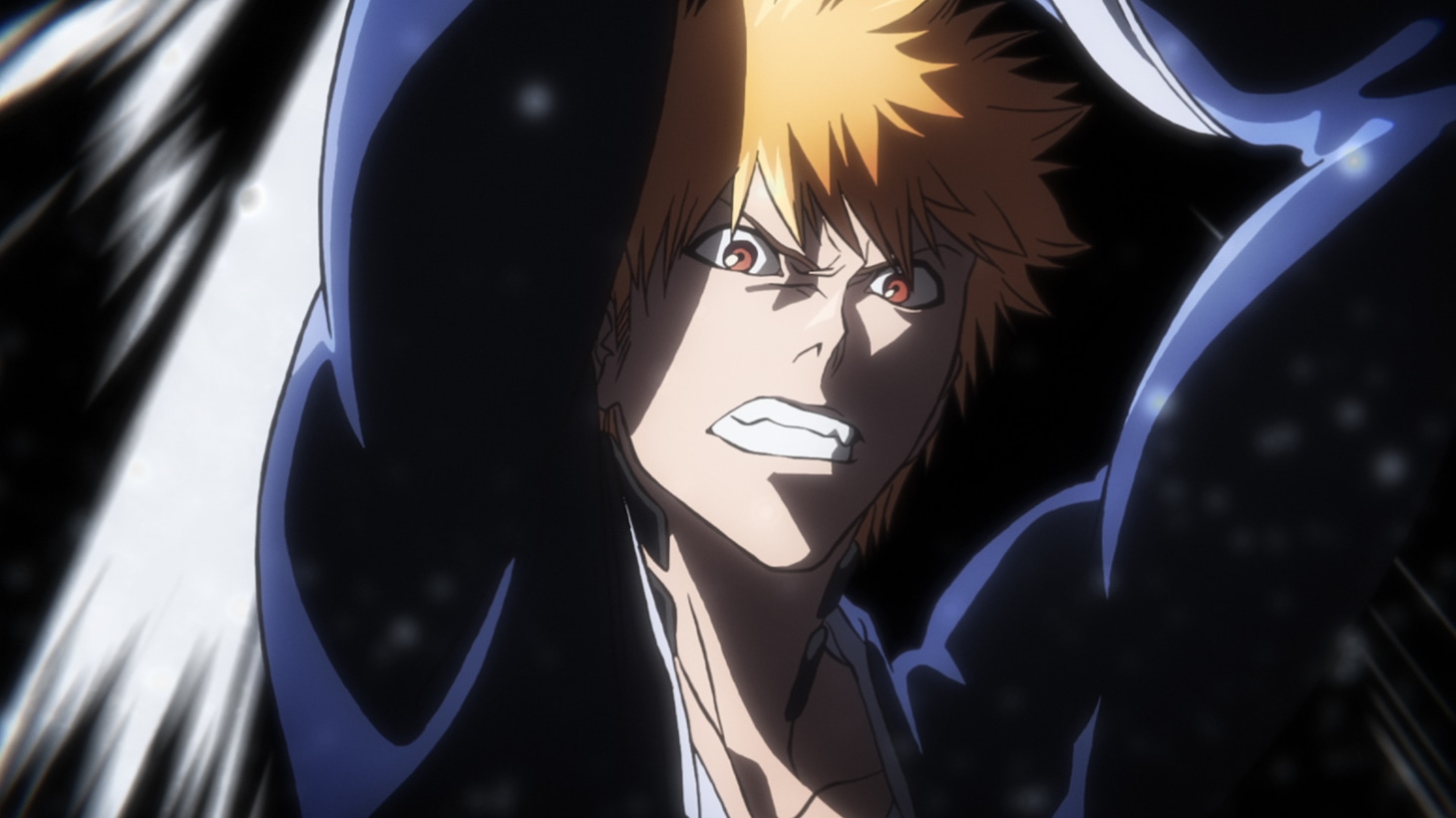 アニメ「BLEACH 千年血戦篇」第1話の場面カット。