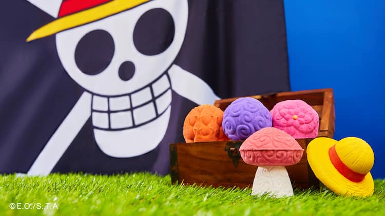 冒険のにおいがするっ One Piece とlushがコラボ 全6種のバスアイテム 動画あり コミックナタリー