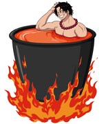 「メラメラの実 （バスボム）」イメージ