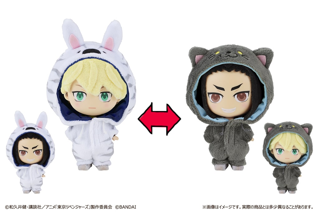 「HOODIEFiGU 東京リベンジャーズ」使用イメージ