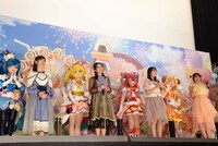 「映画デリシャスパーティ♡プリキュア 夢みる♡お子さまランチ！」の完成披露舞台挨拶より。