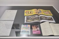 「漁港の肉子ちゃん」の展示スペース。