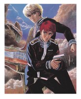 購入特典のカードに用いられるイラスト。