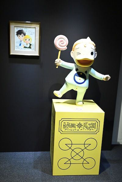 「金色のガッシュ!!と雷句誠原画展」の様子。