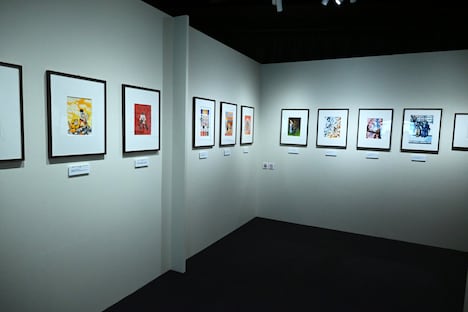 「金色のガッシュ!!と雷句誠原画展」の様子。