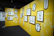 「金色のガッシュ!!と雷句誠原画展」の様子。