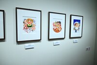 「金色のガッシュ!!と雷句誠原画展」の様子。