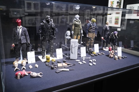 「ドロヘドロ原画展FINAL ～林田球の世界～」の様子。