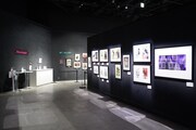 「ドロヘドロ原画展FINAL ～林田球の世界～」の様子。