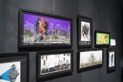 「ドロヘドロ原画展FINAL ～林田球の世界～」の様子。