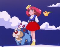 「魔法のプリンセス ミンキーモモ」より。