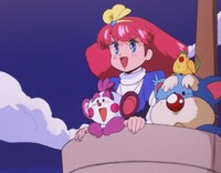 「魔法のプリンセス ミンキーモモ」より。