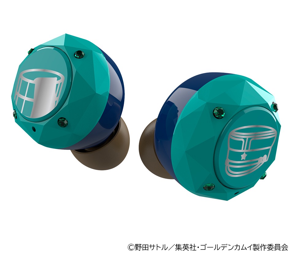 月島軍曹モデルのイヤホン。