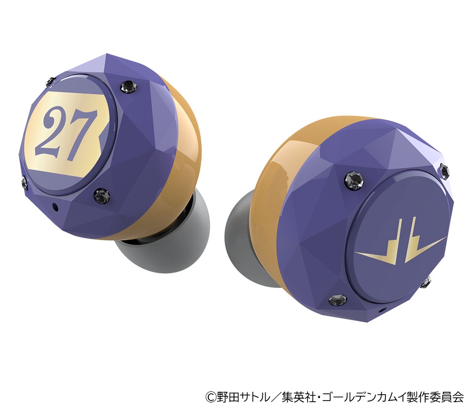 鯉登少尉モデルのイヤホン。