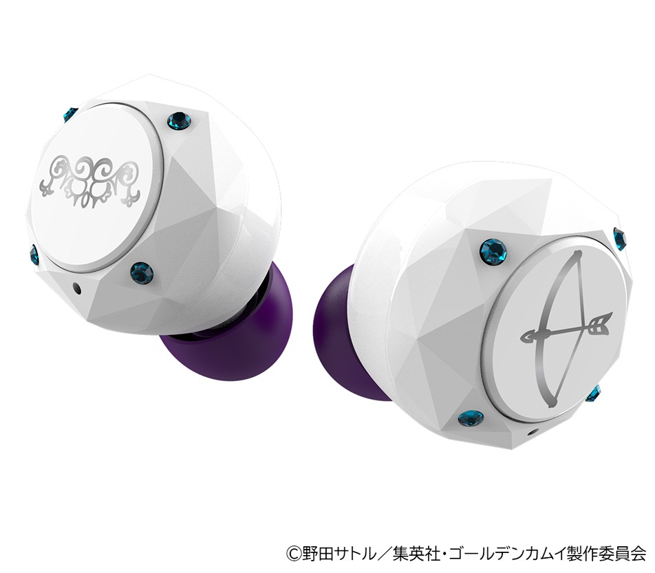 アシリパモデルのイヤホン。