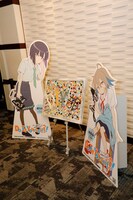 イベントで完成したDIY部の看板（中央）。