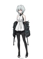 ノワール（CV：古賀葵）。長い眠りから覚めた、過去の記憶を失っているメイガス。ポンコツの反面、なぜかクレイドルコフィンでの戦闘では非常に高い能力を発揮する。 (c)SYNDUALITY