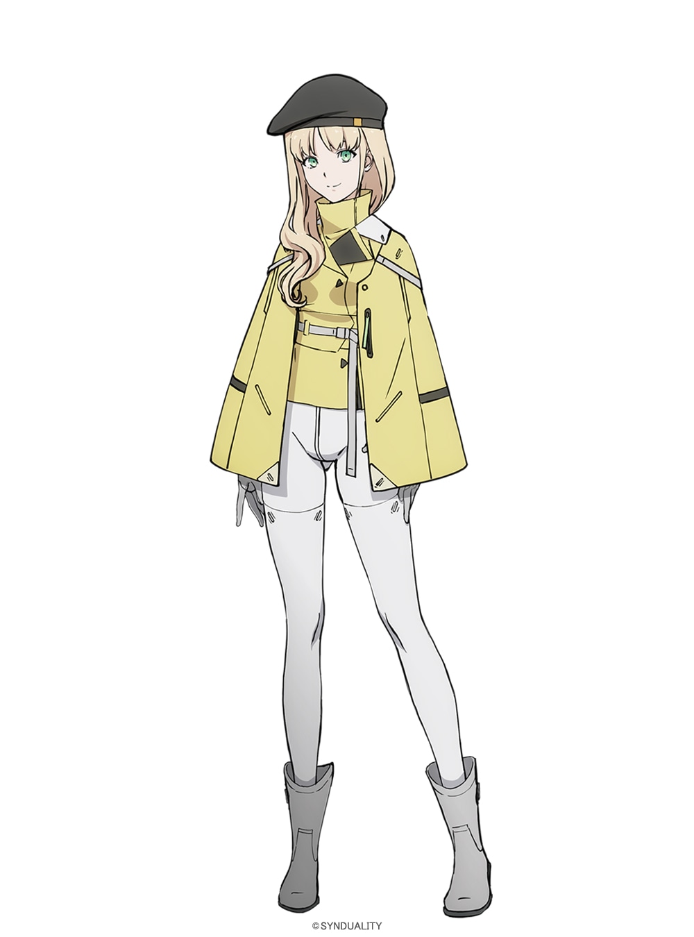 シエル（CV：青山なぎさ）。パートナーは不明。歌が好きな謎多きメイガス。 (c)SYNDUALITY