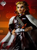 ラストワン賞で手に入るメタリック仕様の「MASTERLISE 煉獄杏寿郎 フィギュア」。