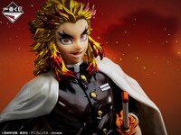 ラストワン賞で手に入るメタリック仕様の「MASTERLISE 煉獄杏寿郎 フィギュア」。