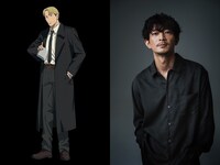 左から岸辺、津田健次郎。