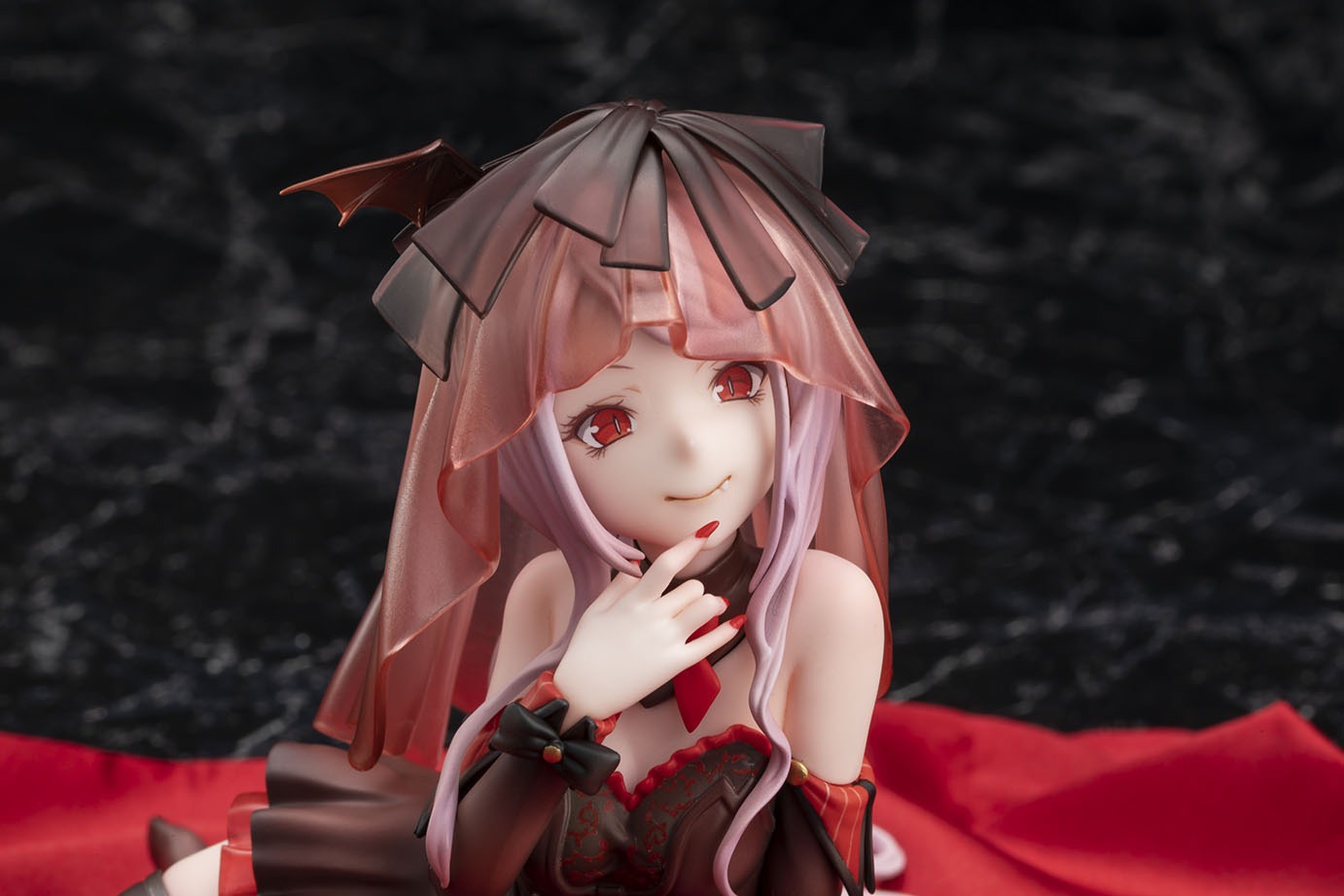 「オーバーロードIV シャルティア ブライドVer.」より、「KADOKAWAスペシャルセット」に付属するボーナスパーツを使用したイメージ。
