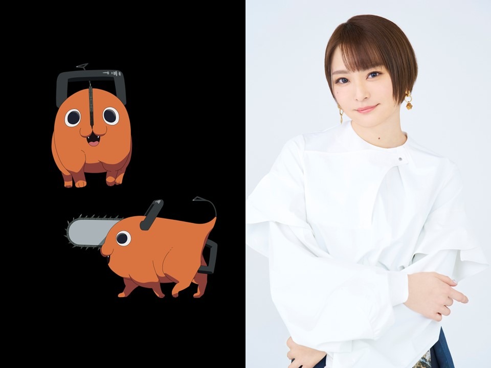 左からポチタ、井澤詩織。