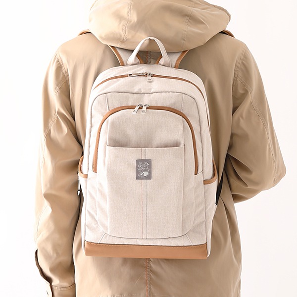 バックパックの使用イメージ。