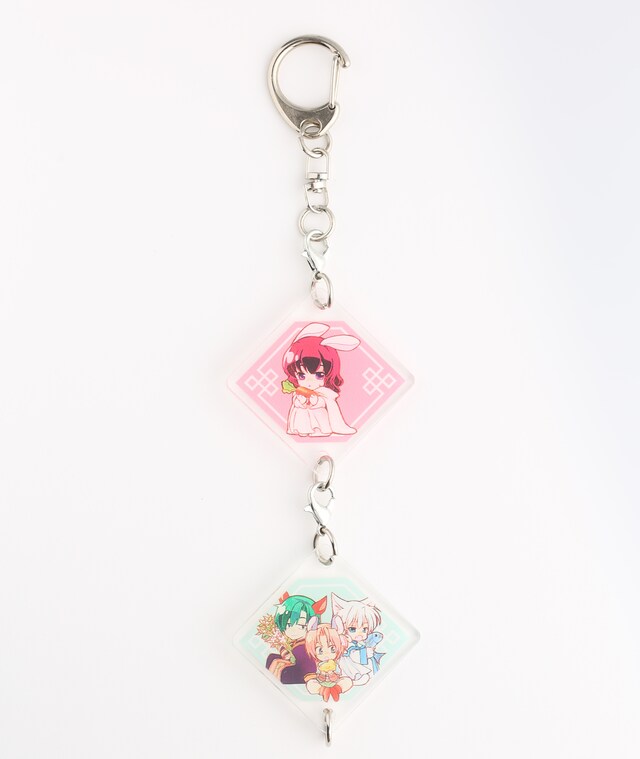 2連アクリルチャームの第1弾。