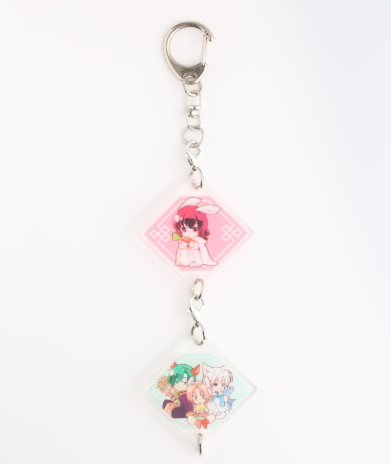 2連アクリルチャームの第1弾。