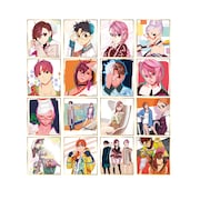 「ダンダダン ビジュアル色紙コレクション」のラインナップ。