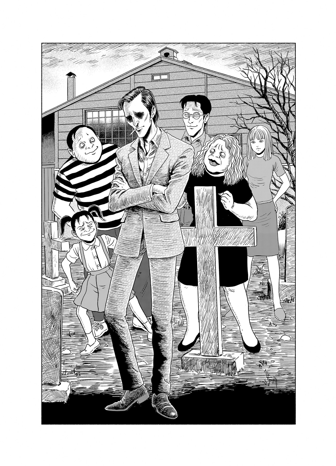 「怪奇ひきずり兄弟」より。