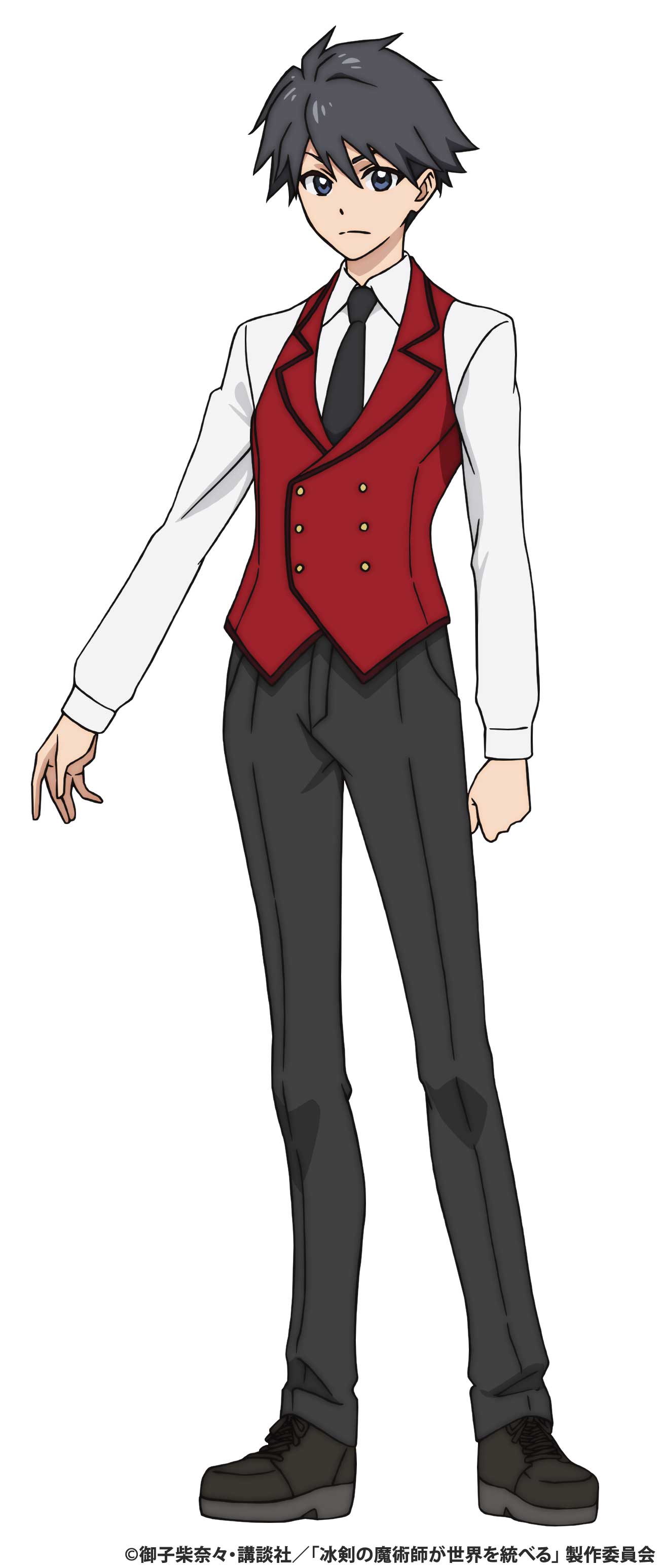 レイ＝ホワイト（CV：榎木淳弥）。世界中のエリート魔術師が集うアーノルド魔術学院の生徒で、学院内では唯一の一般家庭出身（オーディナリー）。そのため、貴族である他の生徒からは差別的な態度をとられている。その正体は、世界最強と謳われる“冰剣（ひょうけん）の魔術師”で、現在はとある理由により自身の魔力を抑え込んでいる。