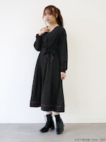 「忍たま乱太郎 カシュクールワンピース」の一年生モデル。