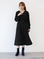 「忍たま乱太郎 カシュクールワンピース」の一年生モデル。