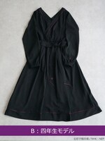 「忍たま乱太郎 カシュクールワンピース」の四年生モデル。