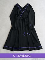 「忍たま乱太郎 カシュクールワンピース」の五年生モデル。