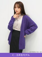 「忍たま乱太郎 ニットカーディガン」の五年生モデル。