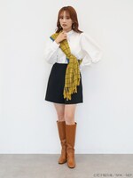 「忍たま乱太郎 ニットストール」の一年生モデル。