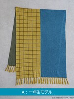 「忍たま乱太郎 ニットストール」の一年生モデル。