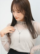 「忍たま乱太郎 ネックレス」の着用例。