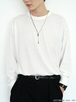 「忍たま乱太郎 ネックレス」の着用例。