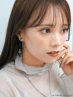 アクセサリーの着用例。